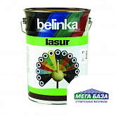Защитно-декоративная пропитка для древесины BELINKA LASUR цвет бесцветный 2,5 л