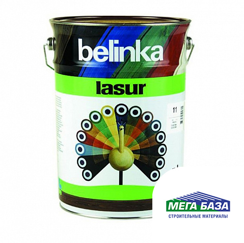 Защитно-декоративная пропитка для древесины BELINKA LASUR цвет бесцветный 2,5 л