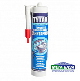 Герметик силиконовый санитарный прозрачный Tytan 310 мл