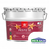 Эмаль интерьерная матовая алкидная TIKKURILA PESTO 10 9 л