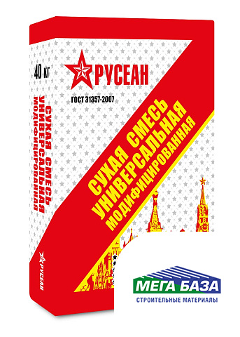 Штукатурная смесь Русеан М150 40 кг