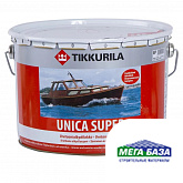 Лак полуглянцевый износостойкий уретано-алкидный TIKKURILA UNICA SUPER 9 л