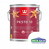 Эмаль интерьерная матовая алкидная TIKKURILA PESTO 10 2,7 л