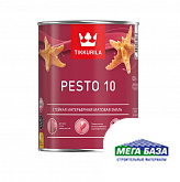 Эмаль интерьерная матовая алкидная TIKKURILA PESTO 10 0,9 л