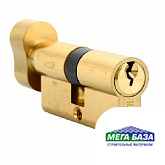 Ключевой цилиндр с поворотной ручкой Morelli 70CK PG цвет золото