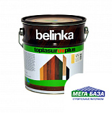 Защитно-декоративная пропитка для древесины BELINKA TOPLASUR UV PLUS 10 л