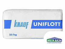Шпаклёвка гипсовая высокопрочная Knauf Унифлот 25 кг