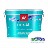 Краска водно-дисперсионная акрилатная TIKKURILA LUJA 40 для влажных помещений полуглянцевая 9 л
