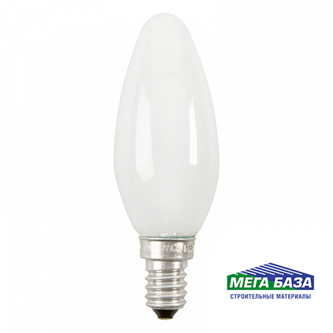 Лампа накаливания Osram E14 230 В 40 Вт свеча свет тёплый