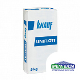 Шпаклёвка гипсовая высокопрочная Knauf Унифлот 5 кг